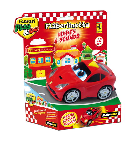Ferrari Berlinetta auto se zvukem a světlem