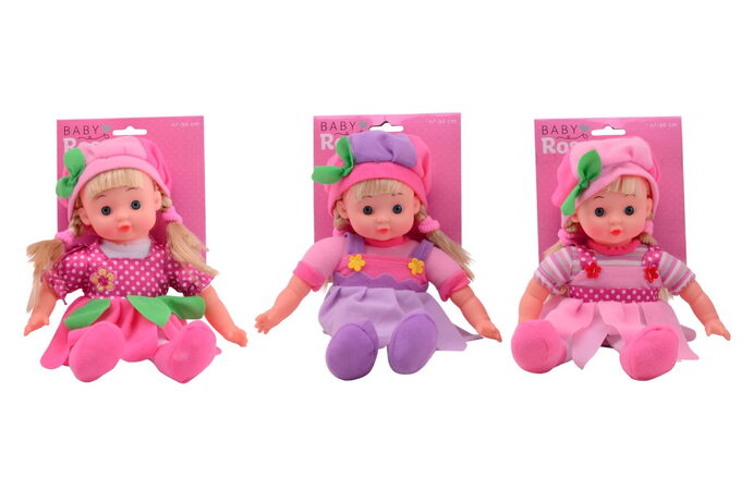 Panenka Baby Rose s měkkým tělíčkem