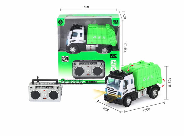 R/C Mini Technické služby / Popelářský vůz 1:64