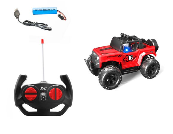 Auto 1:16 RC červené