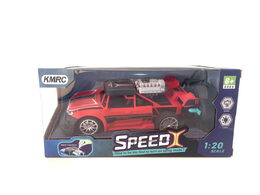Auto 1:20 s efektem kouře RC červené