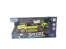 Auto 1:20 s efektem kouře RC červené