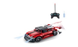 Auto 1:20 s efektem kouře RC červené