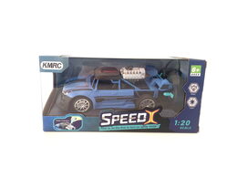 Auto 1:20 s efektem kouře RC červené