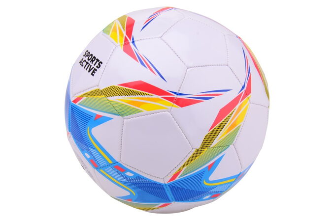 Kožený míč fotbalový Sports Active