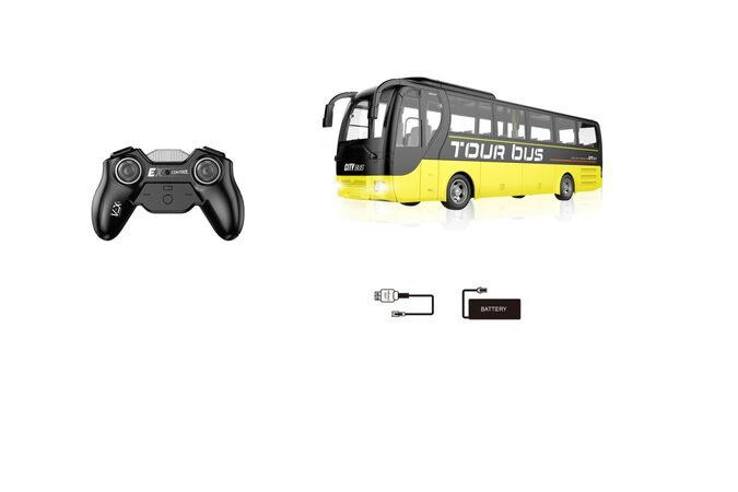 RC Autobus na dálkové ovládání žlutý