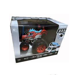 RC 5-kolové kaskadérské auto červené 1:16