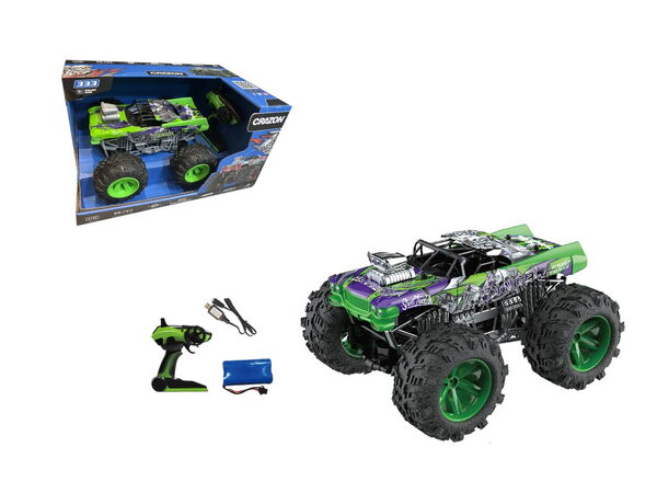 RC 1:12 auto 2.4G Patfoot zelené