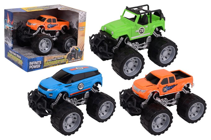 Auto Monster truck s velkými koly