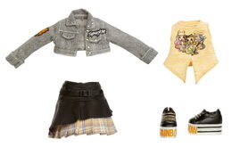 Rainbow High Sparkle & Shine Fashion panenka - Clementine