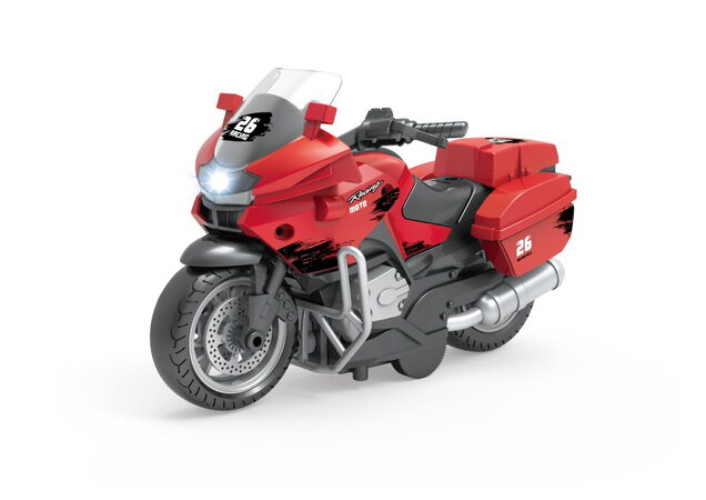Motorka červená