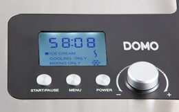 Zmrzlinovač s kompresorem - DOMO DO9207I, kompresorový