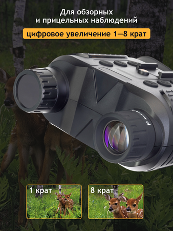 Digitální binokulární dalekohled s nočním viděním Levenhuk Halo 13X Helmet