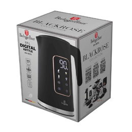 BERLINGERHAUS Rychlovarná konvice 1,7 l 2200W digitální, Black Rose Collection BH-9674