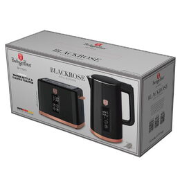 BERLINGERHAUS Rychlovarná konvice + toustovač 2200W sada Black Rose Collection BH-9540