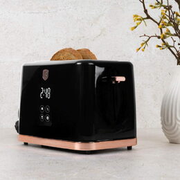 BERLINGERHAUS Rychlovarná konvice + toustovač 2200W sada Black Rose Collection BH-9540