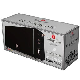 BERLINGERHAUS Topinkovač nerez 980W s dlouhým slotem Black Rose Collection BH-9685