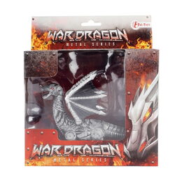 Drak plast 14-16cm 4 druhy v krabičce 17x20x6cm