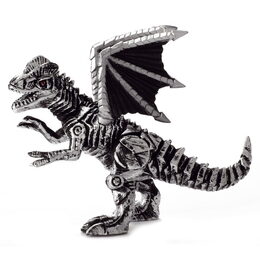 Drak plast 14-16cm 4 druhy v krabičce 17x20x6cm