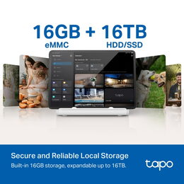 Chytrý IoT hub TP-Link Tapo H500 s vyzváněním, 2,4GHz, 868Hz, 1x LAN, 1x HDMI, USB