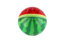 Míč ovoce 11cm nafouknutý 4 druhy v síťce