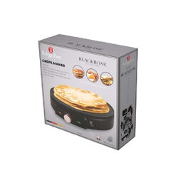 BERLINGERHAUS Pánev na palačinky elektrická 1500 W, Black Rose Collection BH-9712