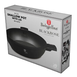 BERLINGERHAUS Kastrol s titanovým povrchem a poklicí 30 cm Monaco Collection BH-8278