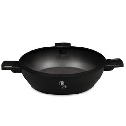 BERLINGERHAUS Kastrol s titanovým povrchem a poklicí 30 cm Monaco Collection BH-8278