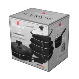 BERLINGERHAUS Sada nádobí s titanovým povrchem 9 ks Monaco Collection BH-8258
