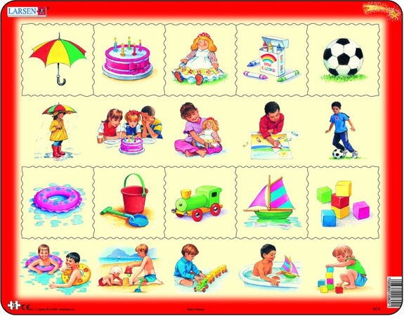 Puzzle Kombi puzzle 35 dílků