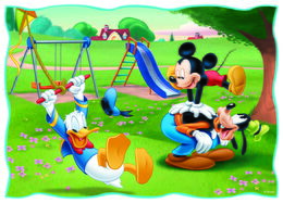 Puzzle 4v1 Mickey a Minnie
