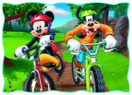 Puzzle 4v1 Mickey a Minnie