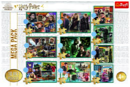 Puzzle 10v1 Harry Potter - Ve světě Harryho Pottera