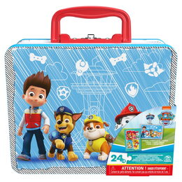 Tlapková patrola puzzle v plechové krabičce