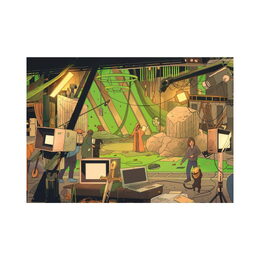 Puzzle 300 xl dílků - Najdi 10 předmětů Film