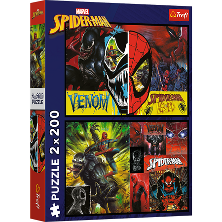 Puzzle 2x200 dílků Spiderman