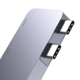 Dokovací stanice 5v1 Baseus Ultra Joy 100W 1xUSB-C, 3xUSB, 1xHDMI šedá