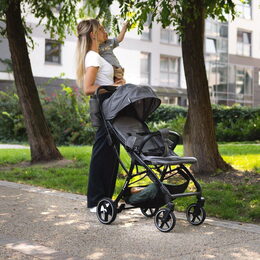 Sportovní kočárek Kidnort Fjällräv modrý
