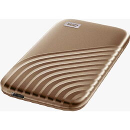 SSD externí Western Digital My Passport SSD 2TB - zlatý