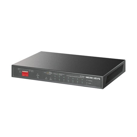 Switch TP-Link Mercusys MS110GMP 2x GLAN, 8x GLAN s PoE+, 111W