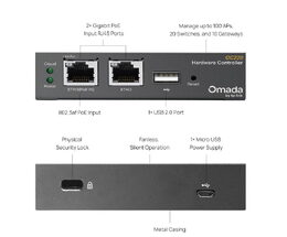 Kontroler TP-Link OC220 Controller, 1x GLAN, 1x GLAN s PoE, Omada SDN