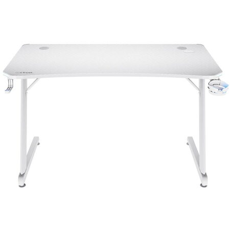 GXT 709W Luminus herní stůl RGB TRUST