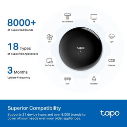 Chytrý IoT hub TP-Link Tapo H110 IR, 2,4GHz, 868Hz