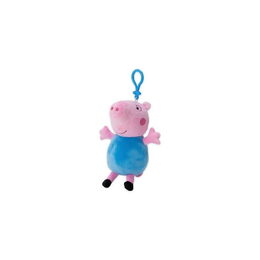 Plyšové Prasátko Peppa s klipem 16 cm