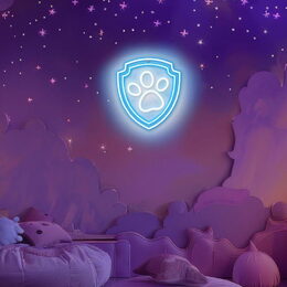 Dekorativní LED neon Tlapková patrola - Tlapka