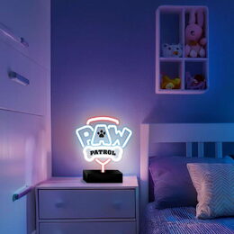 Dekorativní LED neon na stojanu Tlapková patrola - Logo