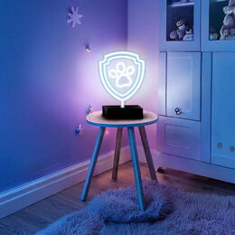 Dekorativní LED neon na stojanu Tlapková patrola - Tlapka