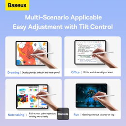 Stylus Baseus Smooth Writing 2 s bezdrátovým nabíjením (aktivní bezdrátová verze) bílý
