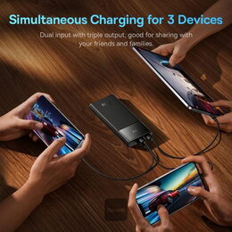 Powerbanka Baseus Star-Lord 10000mAh, 22,5W černá