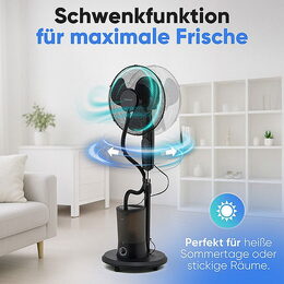 ProfiCare VL 3142 stojanový ventilátor se zvlhčovačem,40cm